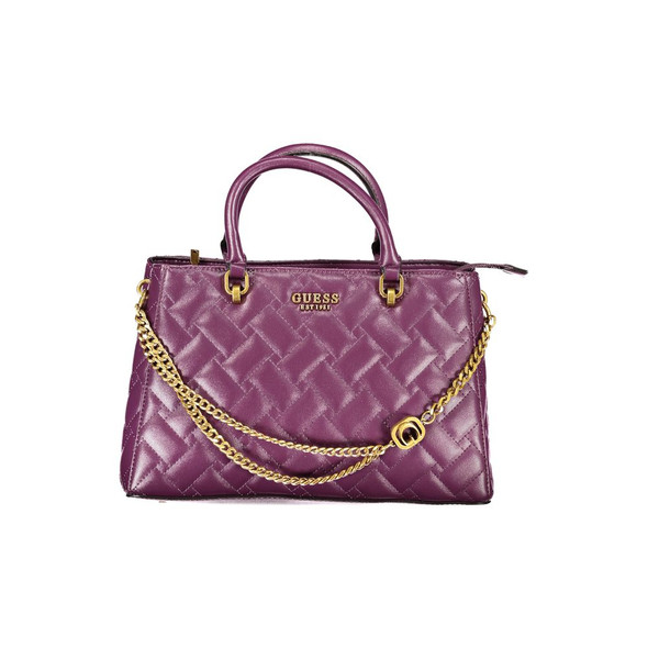 Purple Polyethylene Handbag GU-23485 Purple Polyethylene Handbag GU-23485