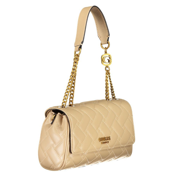 Beige Polyethylene Handbag Beige Polyethylene Handbag
