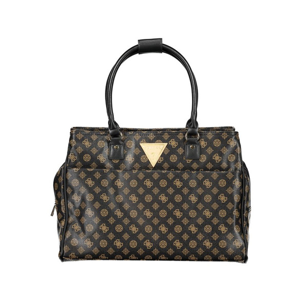 Brown Polyethylene Handbag GU-23503 Brown Polyethylene Handbag GU-23503
