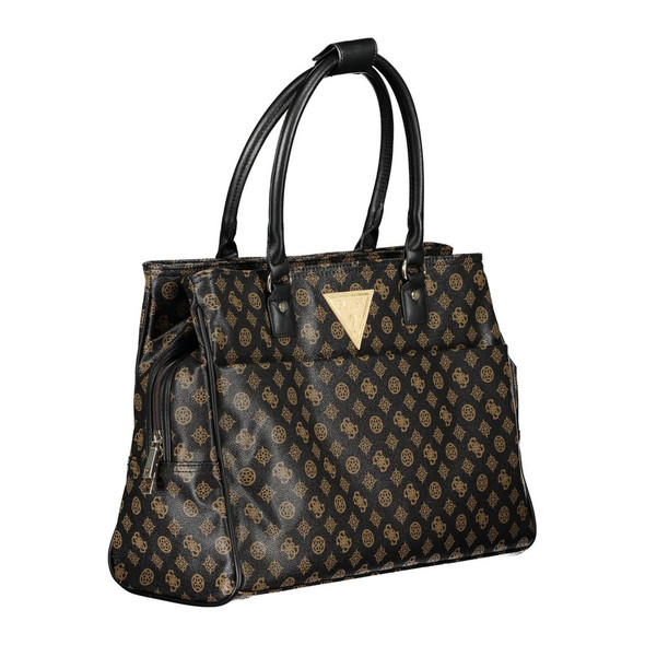 Brown Polyethylene Handbag GU-23503 Brown Polyethylene Handbag GU-23503