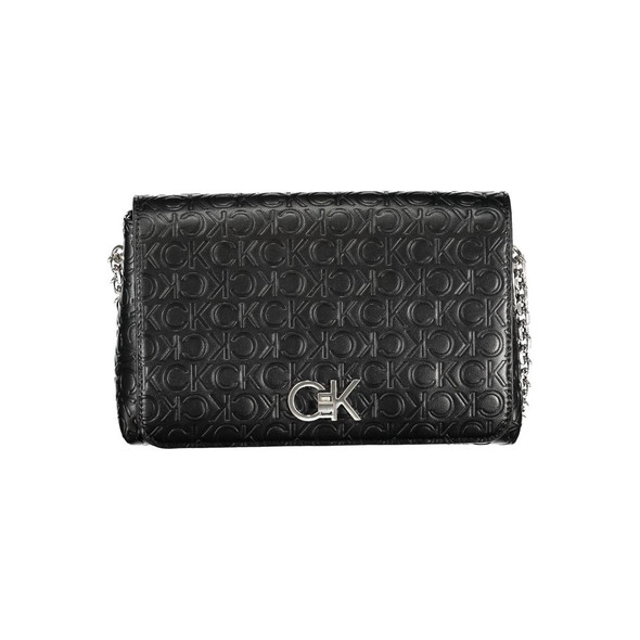 Calvin Klein Black Polyester Handbag CA-25951 Calvin Klein Black Polyester Handbag CA-25951