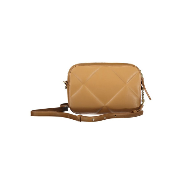Brown Polyester Handbag Brown Polyester Handbag