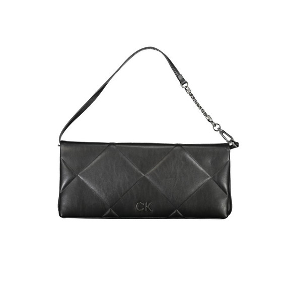 Calvin Klein Black Polyester Handbag CA-26002 Calvin Klein Black Polyester Handbag CA-26002