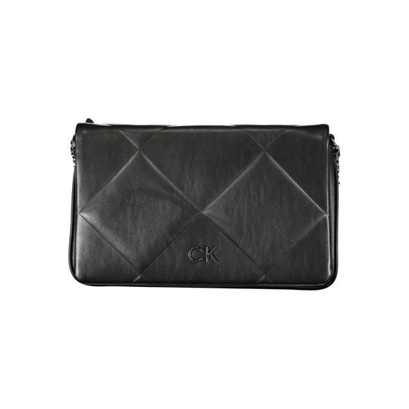 Calvin Klein Black Polyester Handbag CA-26019 Calvin Klein Black Polyester Handbag CA-26019