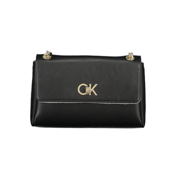 Black Polyester Handbag CA-26028 Black Polyester Handbag CA-26028