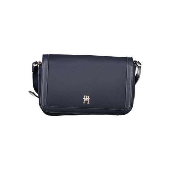 Blue Polyester Handbag Blue Polyester Handbag