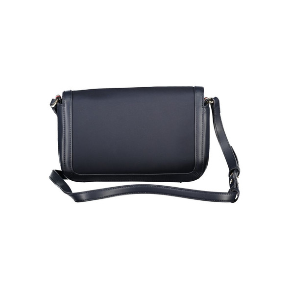 Blue Polyester Handbag Blue Polyester Handbag