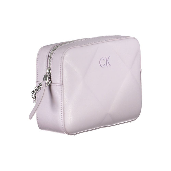 Purple Polyester Handbag CA-26291 Purple Polyester Handbag CA-26291
