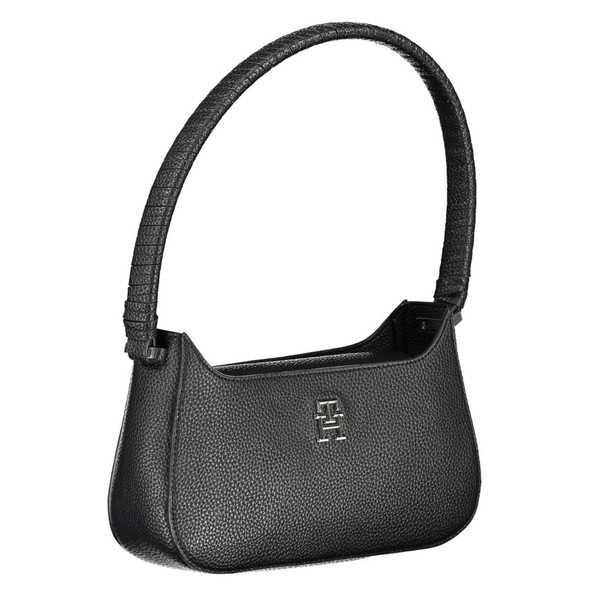 Tommy Hilfiger Black Polyethylene Handbag Tommy Hilfiger Black Polyethylene Handbag
