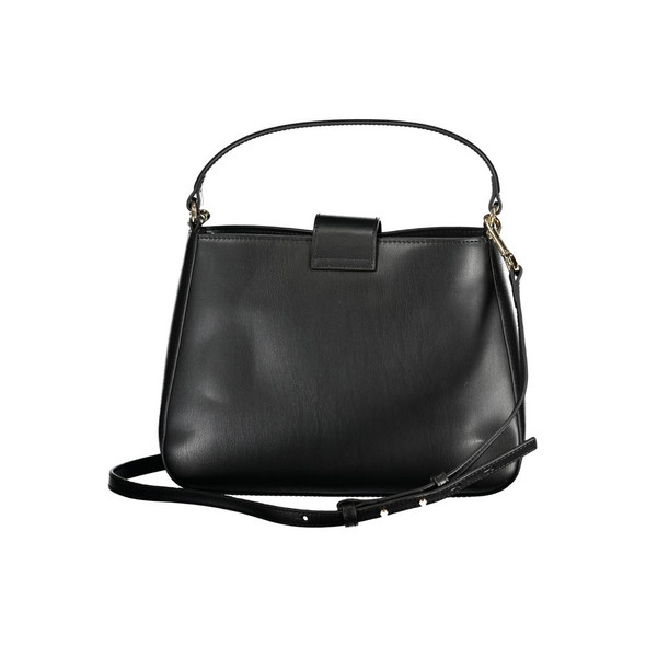 Tommy Hilfiger Black Polyethylene Handbag TO-27510 Tommy Hilfiger Black Polyethylene Handbag TO-27510