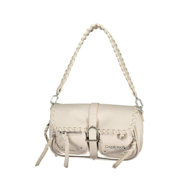 White Polyethylene Handbag DE-28058 White Polyethylene Handbag DE-28058
