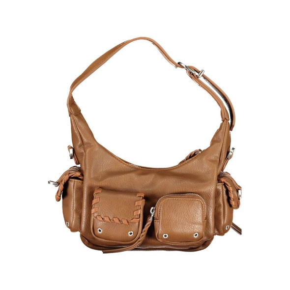 Brown Polyethylene Handbag DE-28988 Brown Polyethylene Handbag DE-28988