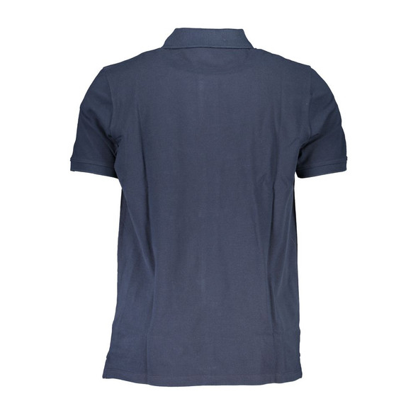 Blue Cotton Polo Shirt Blue Cotton Polo Shirt