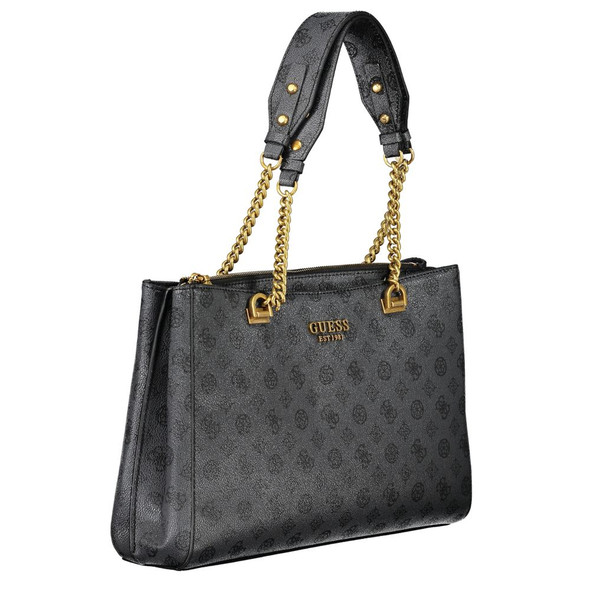 Black Polyethylene Handbag GU-23502 Black Polyethylene Handbag GU-23502