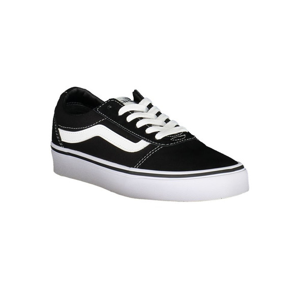 Black Polyester Sneaker VA-27914 Black Polyester Sneaker VA-27914