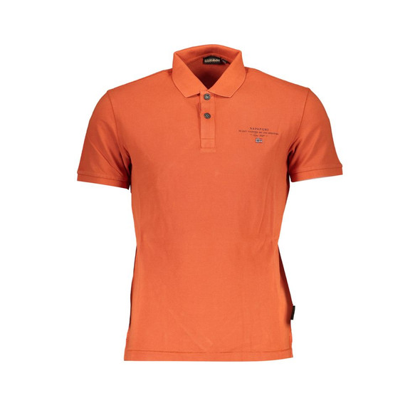 Orange Cotton Polo Shirt Orange Cotton Polo Shirt