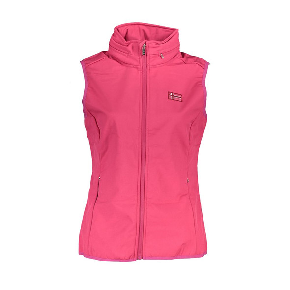 Pink Polyester Jackets & Coat Pink Polyester Jackets & Coat