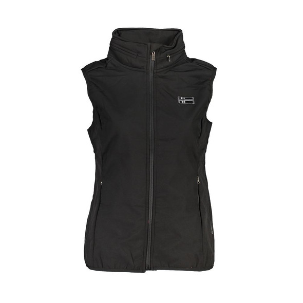 Black Polyester Jackets & Coat Black Polyester Jackets & Coat