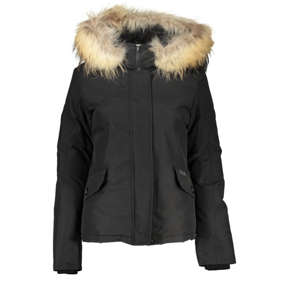 Black Cotton Jackets & Coat Black Cotton Jackets & Coat