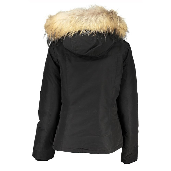 Woolrich Black Cotton Jackets & Coat Woolrich Black Cotton Jackets & Coat