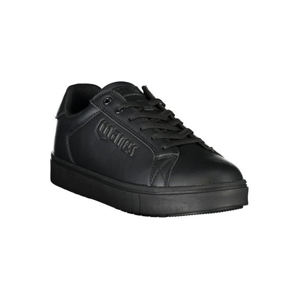 Black Polyester Sneaker MA-25405 Black Polyester Sneaker MA-25405
