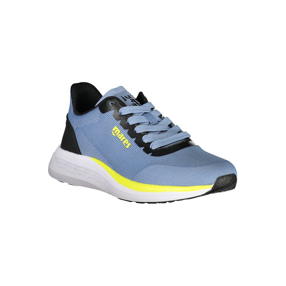 Light Blue Polyester Men Sneaker Light Blue Polyester Men Sneaker