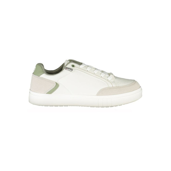 White Polyester Sneaker MA-25406 White Polyester Sneaker MA-25406