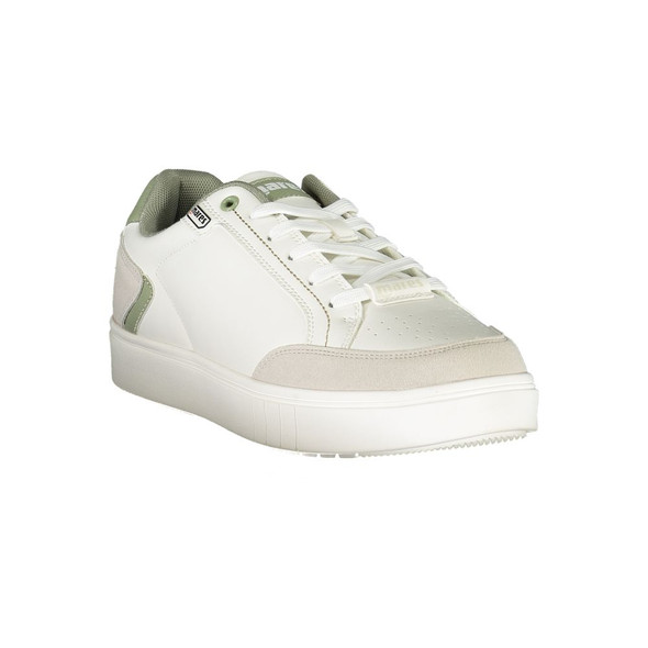 White Polyester Sneaker MA-25406 White Polyester Sneaker MA-25406
