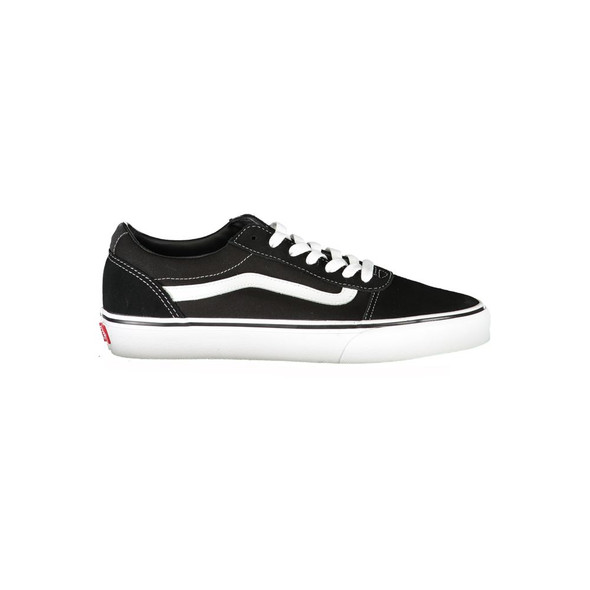 Black Polyester Sneaker VA-25398 Black Polyester Sneaker VA-25398