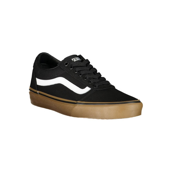 Black Polyester Sneaker VA-27920 Black Polyester Sneaker VA-27920