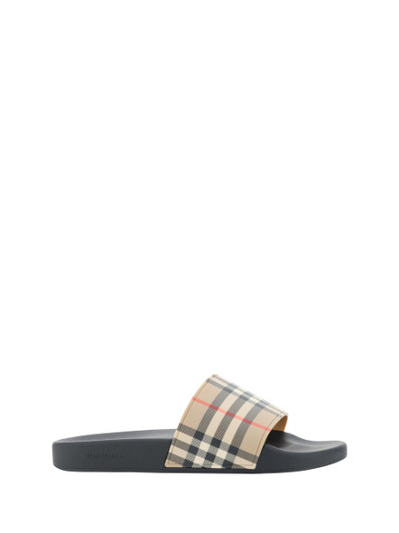 Brown Rubber Slides Sandals Brown Rubber Slides Sandals