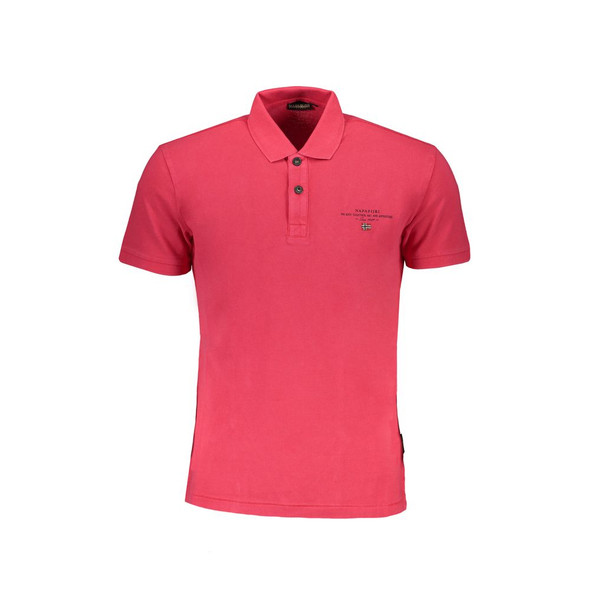 Pink Cotton Polo Shirt Pink Cotton Polo Shirt