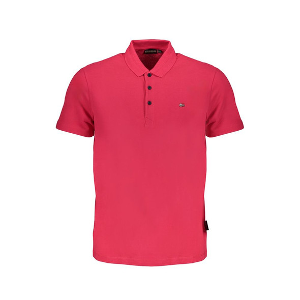 Pink Cotton Polo Shirt NA-29518 Pink Cotton Polo Shirt NA-29518