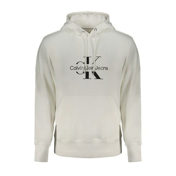 White Cotton Sweater CA-29540 White Cotton Sweater CA-29540