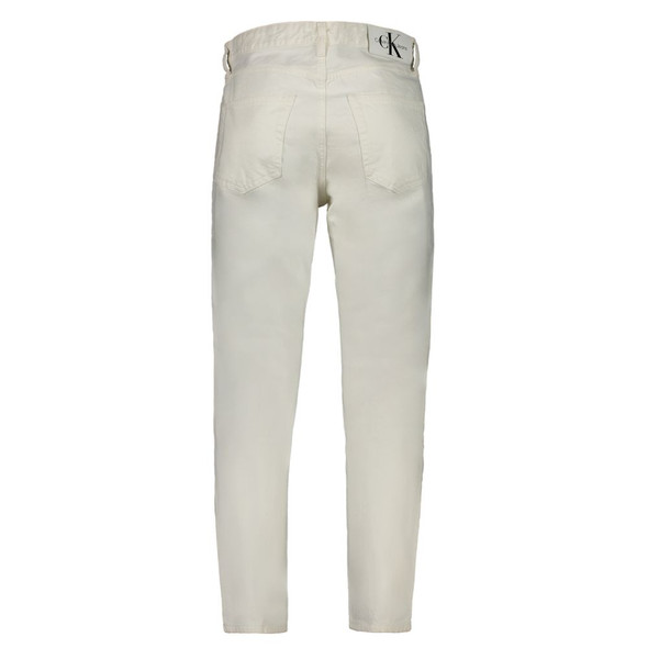 White Cotton Jeans & Pant White Cotton Jeans & Pant