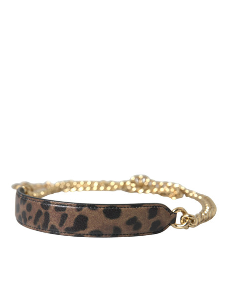 Brown Leopard Handbag Accessory Shoulder Strap Brown Leopard Handbag Accessory Shoulder Strap