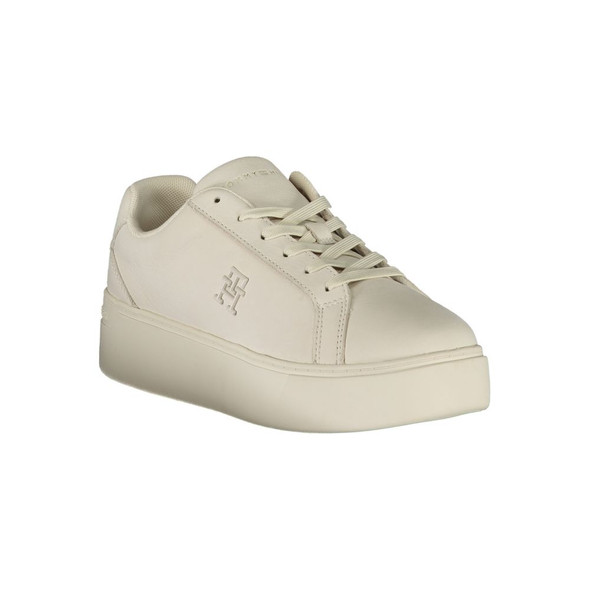 White Polyester Sneaker TO-29016 White Polyester Sneaker TO-29016