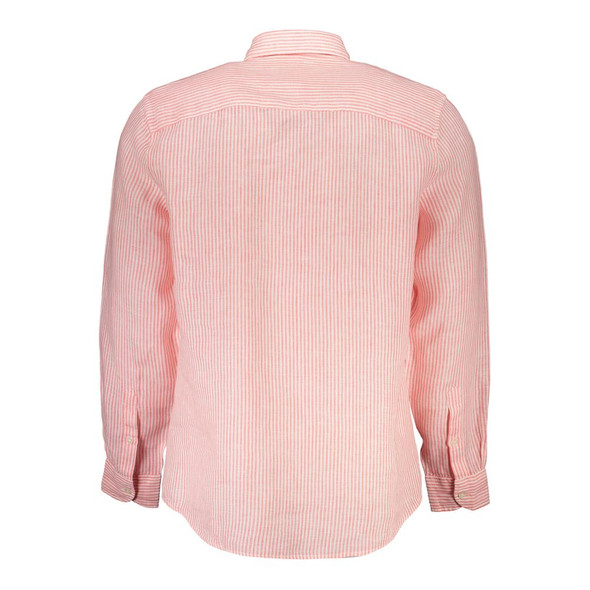 North Sails Pink Linen Shirt North Sails Pink Linen Shirt
