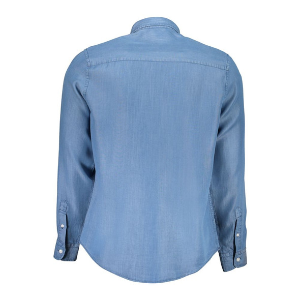 Blue Lyocell Shirt NO-29731 Blue Lyocell Shirt NO-29731