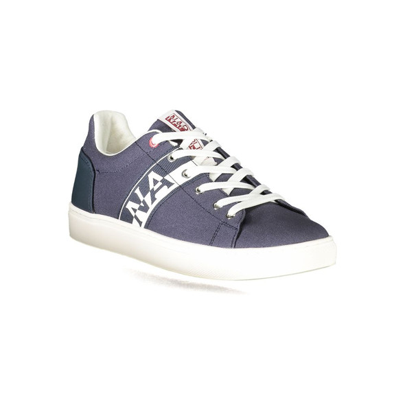 Blue Polyester Sneaker NA-29854 Blue Polyester Sneaker NA-29854