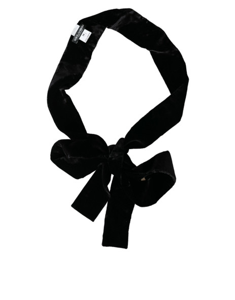 Black Viscose Wide Waist Women Belt Black Viscose Wide Waist Women Belt