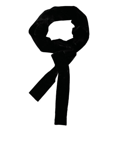 Black Viscose Wide Waist Women Belt Black Viscose Wide Waist Women Belt