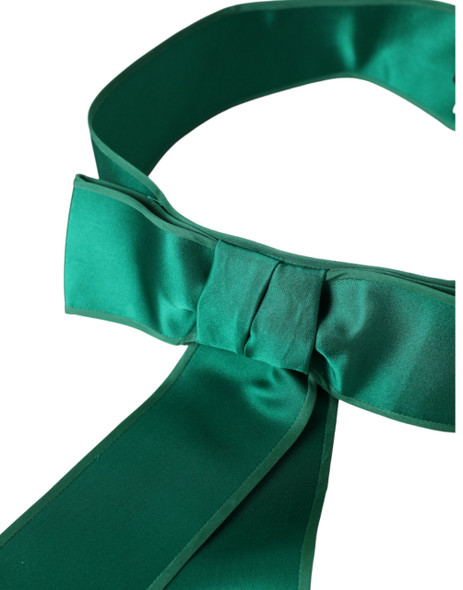 Green Silk Satin Waist Women Belt Green Silk Satin Waist Women Belt