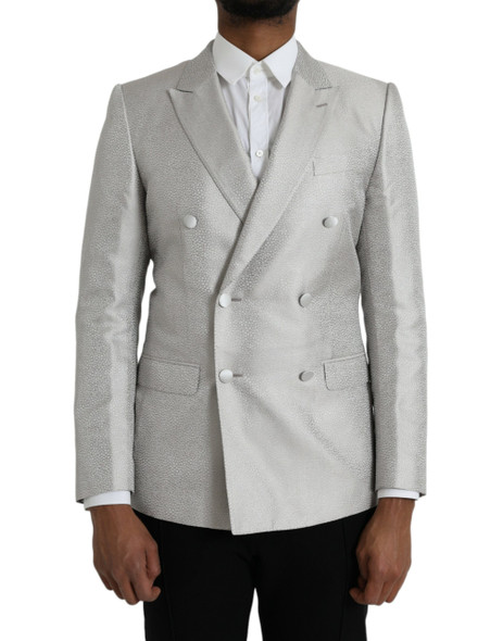 Off White MARTINI Double Breasted Coat Blazer Off White MARTINI Double Breasted Coat Blazer