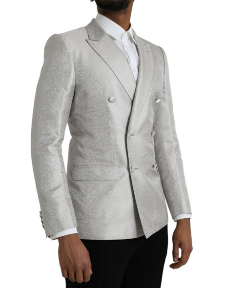 Off White MARTINI Double Breasted Coat Blazer Off White MARTINI Double Breasted Coat Blazer