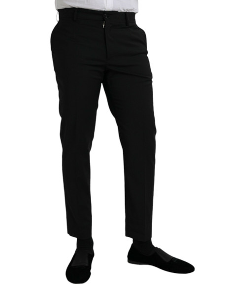 Black Wool SlimFit Dress Formal Pants Black Wool SlimFit Dress Formal Pants