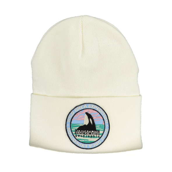 Napapijri White Marabou Men Cap Napapijri White Marabou Men Cap