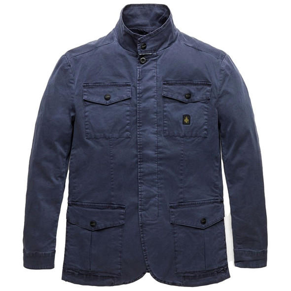 Blue Cotton Jacket Blue Cotton Jacket