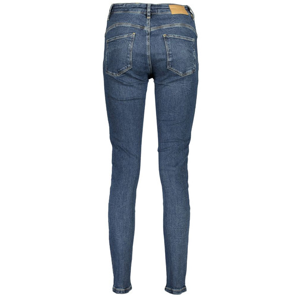 Desigual Blue Cotton Jeans & Pant Desigual Blue Cotton Jeans & Pant