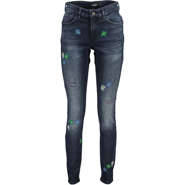 Blue Cotton Jeans & Pant DE-24918 Blue Cotton Jeans & Pant DE-24918